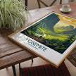 Yosemite Modern Travel Poster