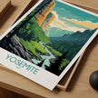 Yosemite Scenic Landscape Art