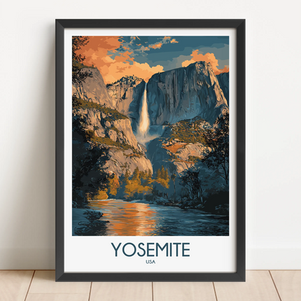 Yosemite Souvenir Poster Print
