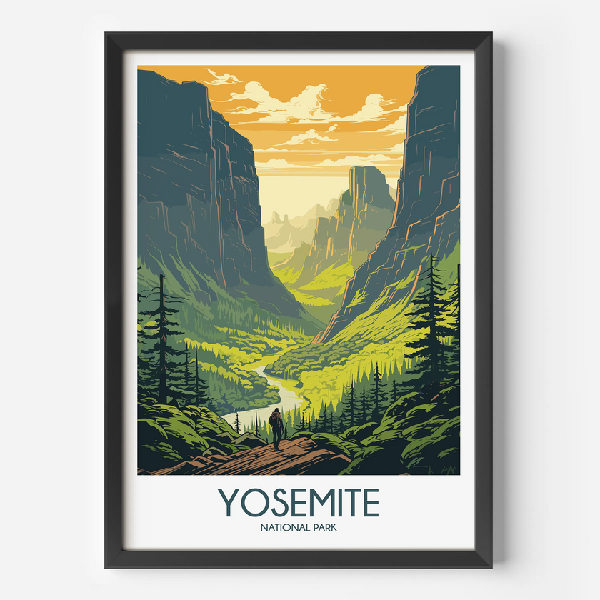 Yosemite Travel Memory Gift