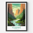 Yosemite Travel Memory Gift