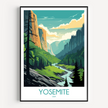 Yosemite Travel Memory Gift