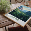 Yosemite Vintage Style Print