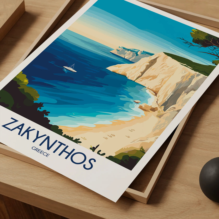 Zakynthos Travel Memory Gift