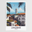 Zanzibar Destination Art Gift