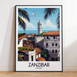 Zanzibar Scenic Landscape Art