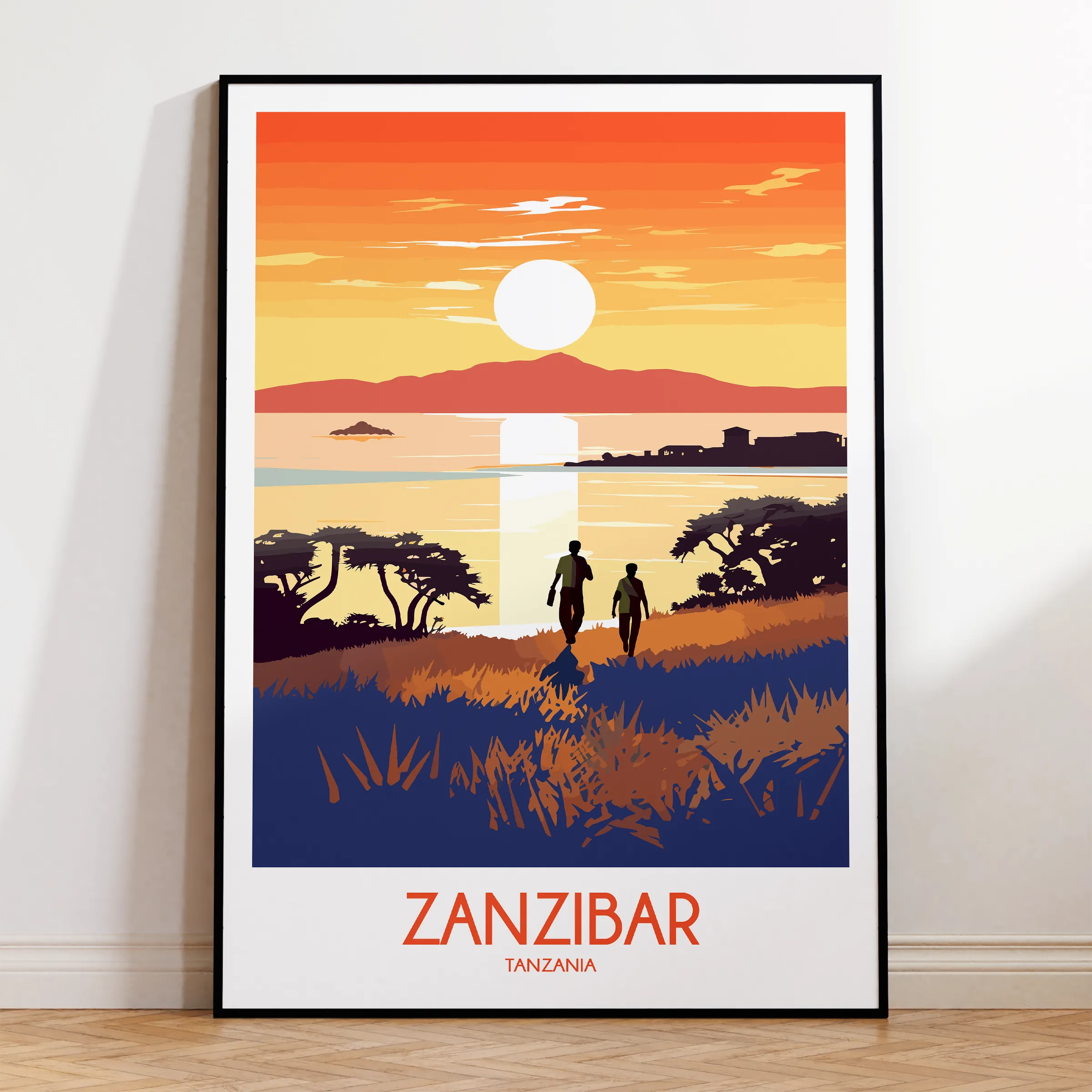 Zanzibar Souvenir Poster Print