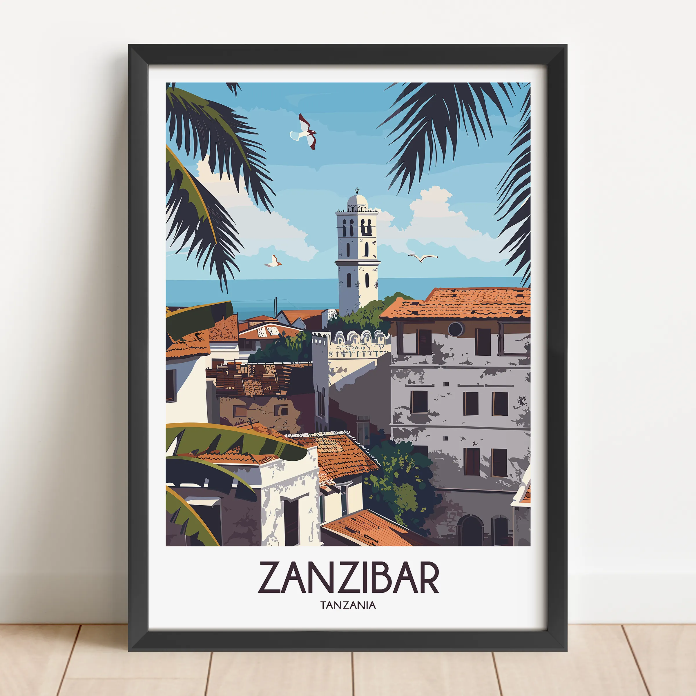 Zanzibar Travel Memory Gift