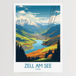 Zell Am See Destination Art Gift