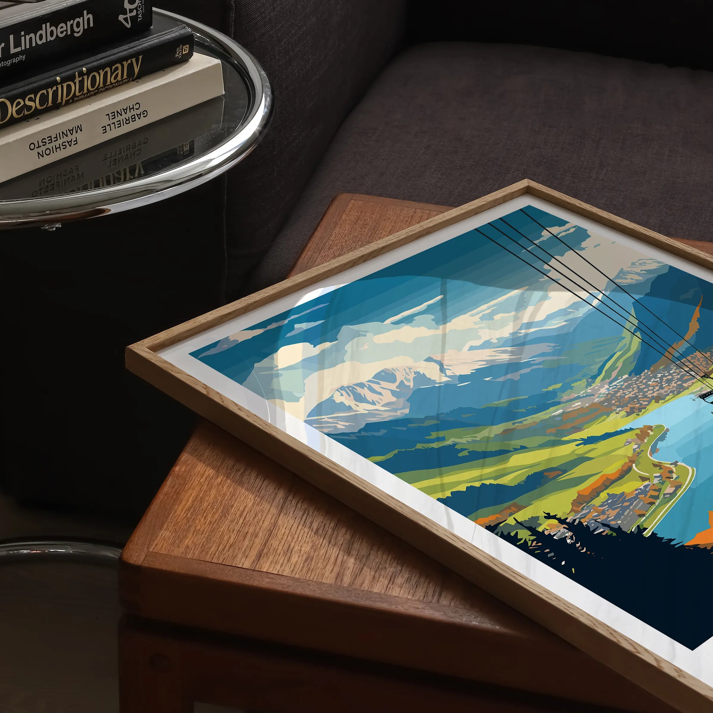 Zell Am See Souvenir Poster Print
