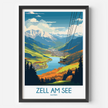 Zell Am See Souvenir Poster Print