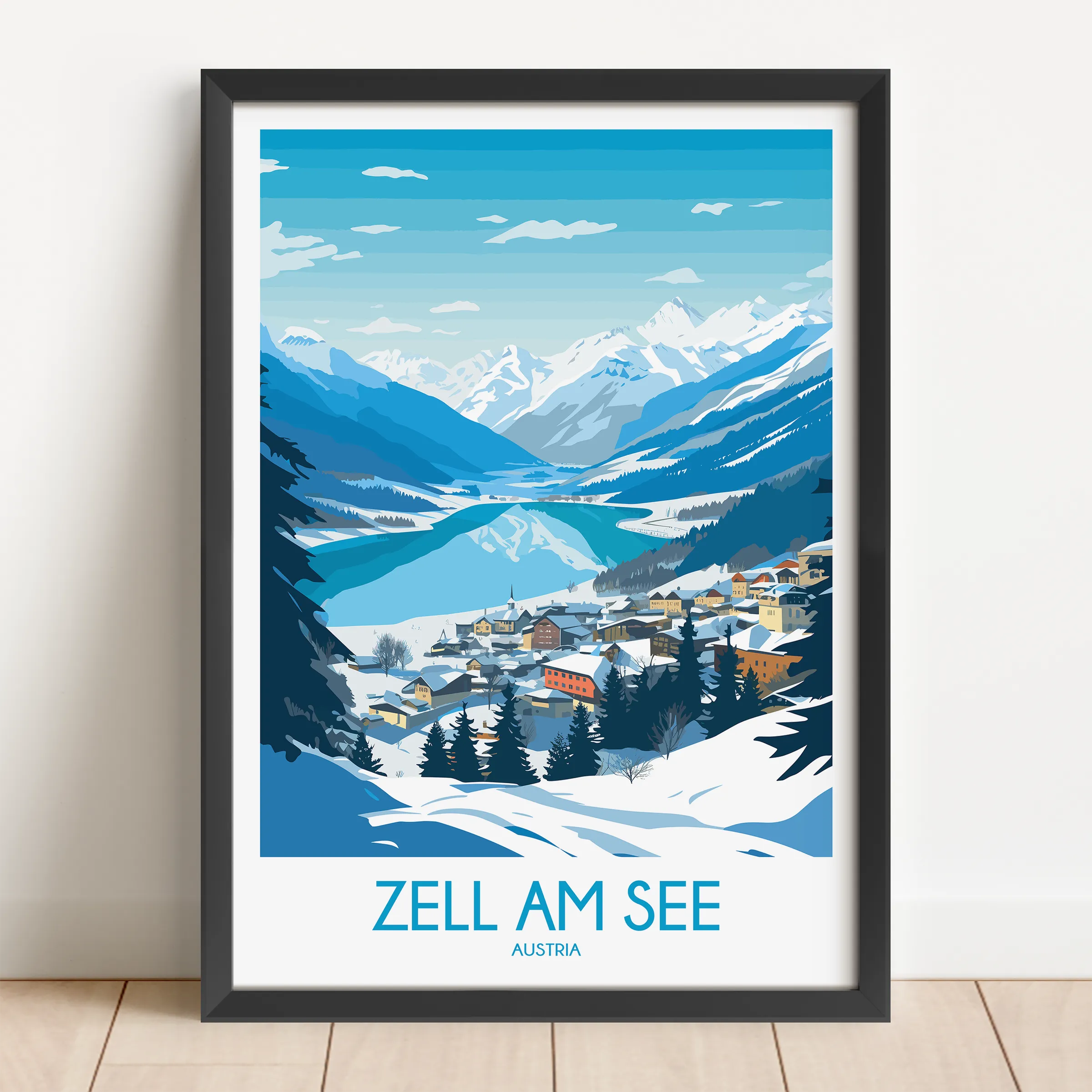Zell Am See Travel Memory Gift