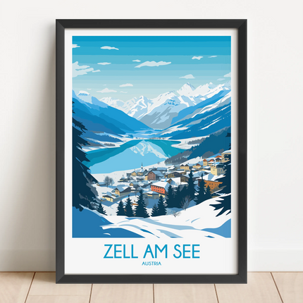 Zell Am See Travel Memory Gift