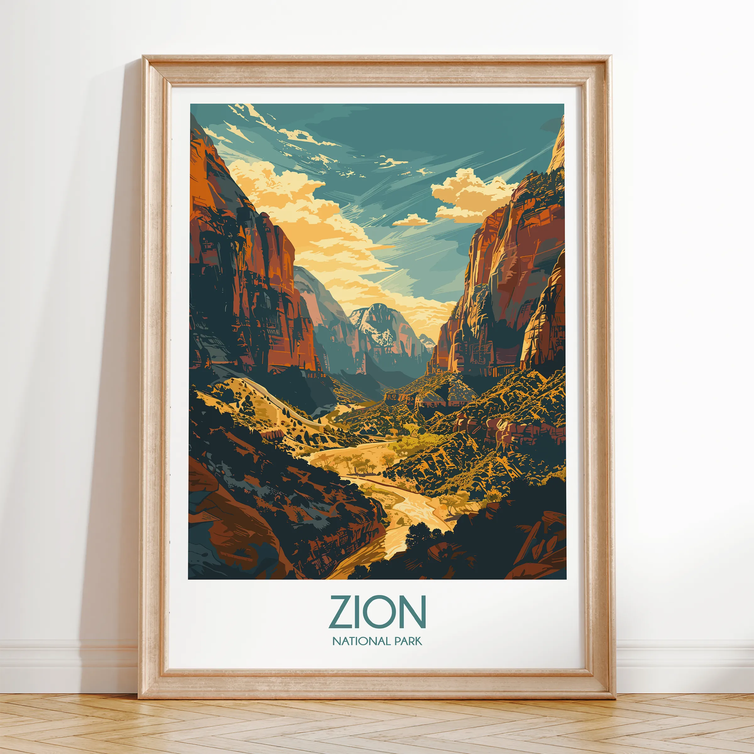 Zion Destination Art Gift