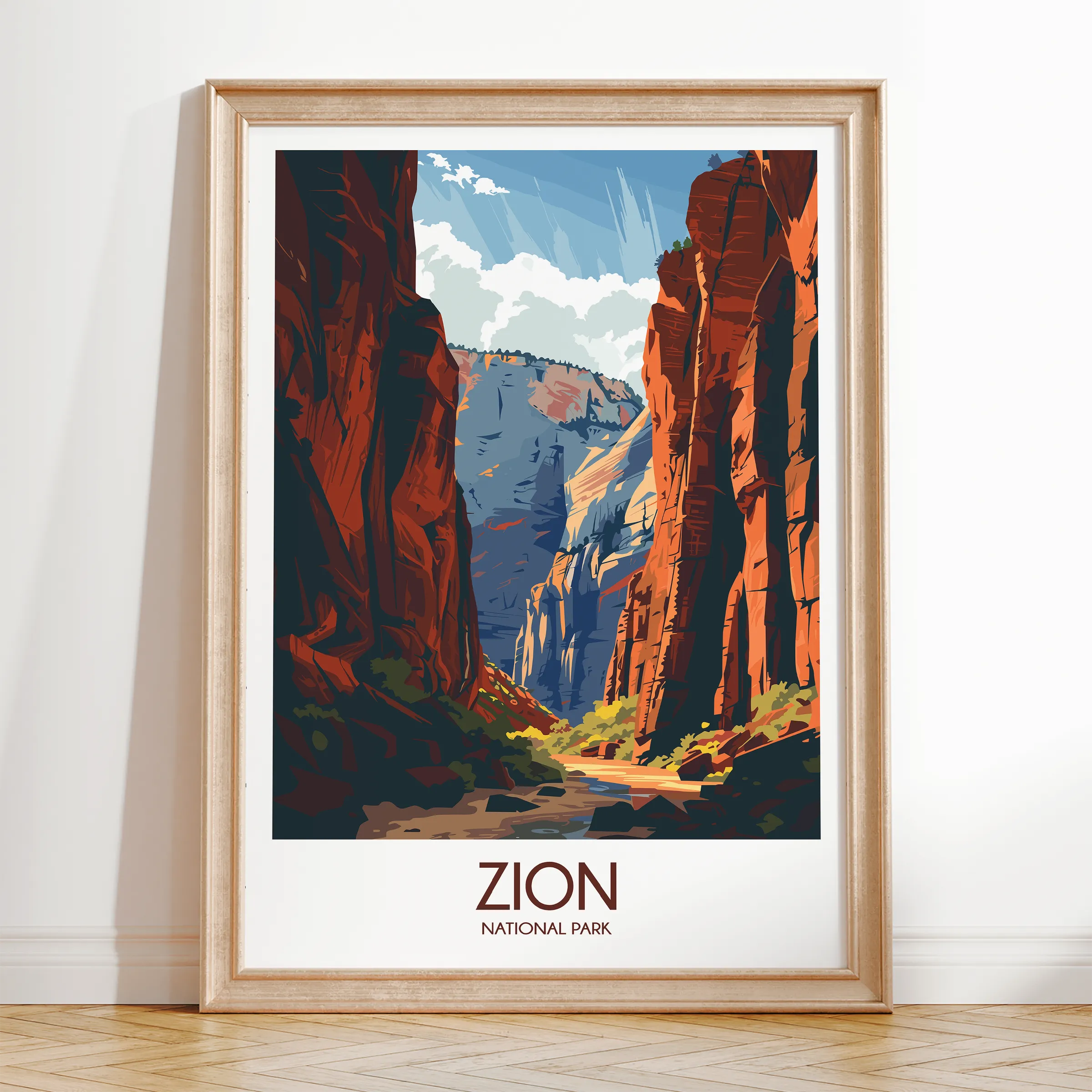 Zion Destination Art Gift