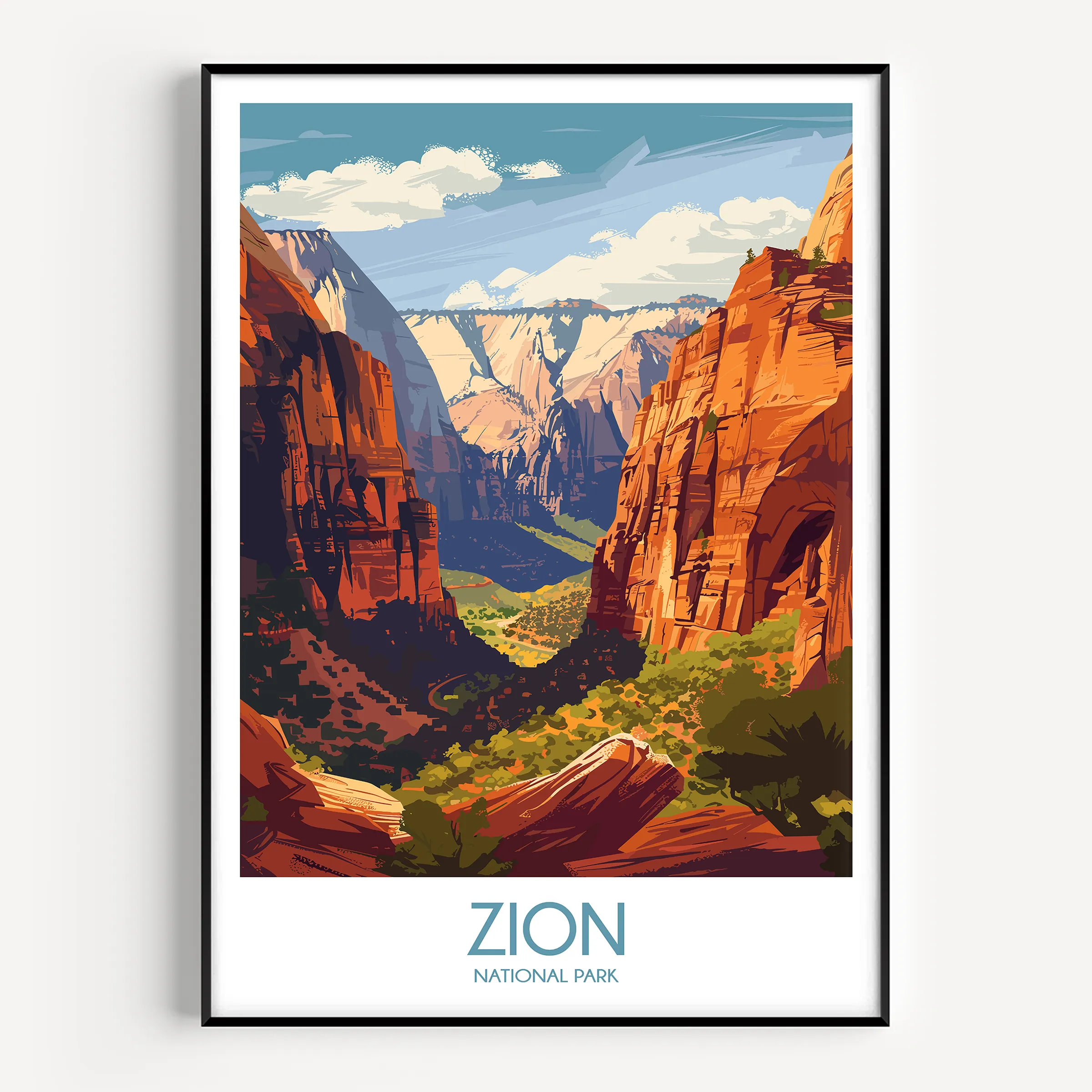 Zion Destination Art Gift
