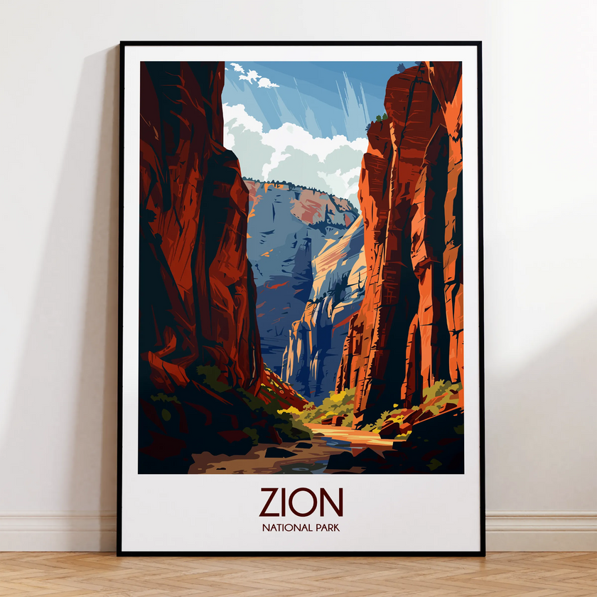 Zion Minimalist Wall Art