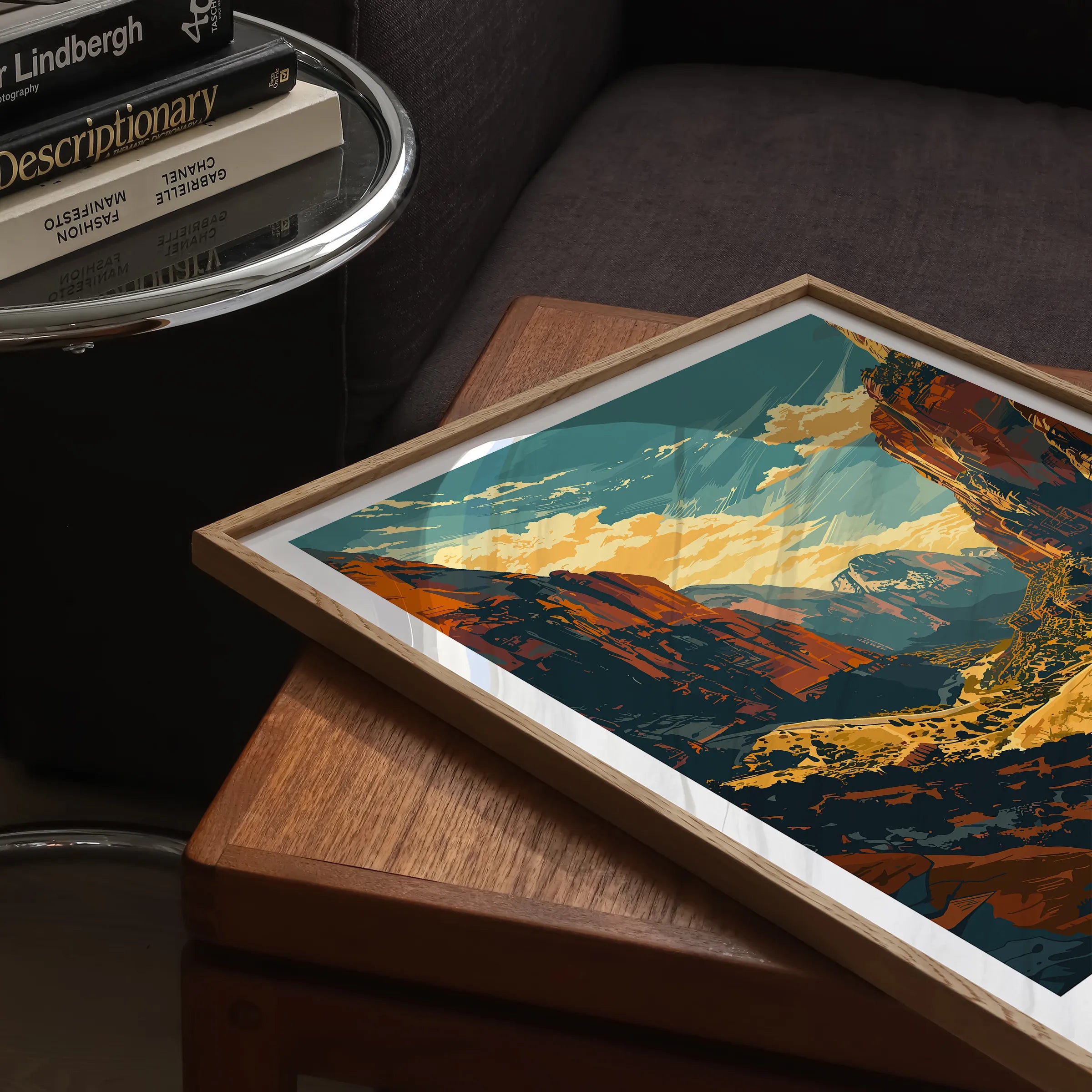 Zion Retro Travel Illustration