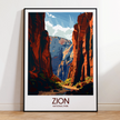 Zion Scenic Landscape Art