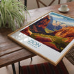 Zion Vintage Style Print