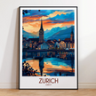 Zurich Minimalist Wall Art